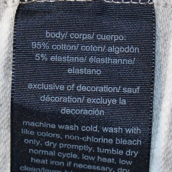 Tommy Hilfiger Women's Gray & White Striped Double-Breasted Blazer Jacket Size M - Picture 5 of 11